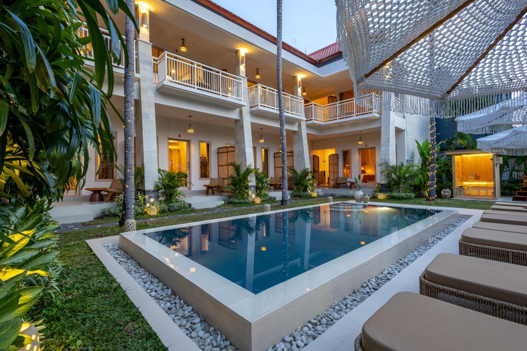 Kalm Bali Hotell Canggu Eksteriør bilde