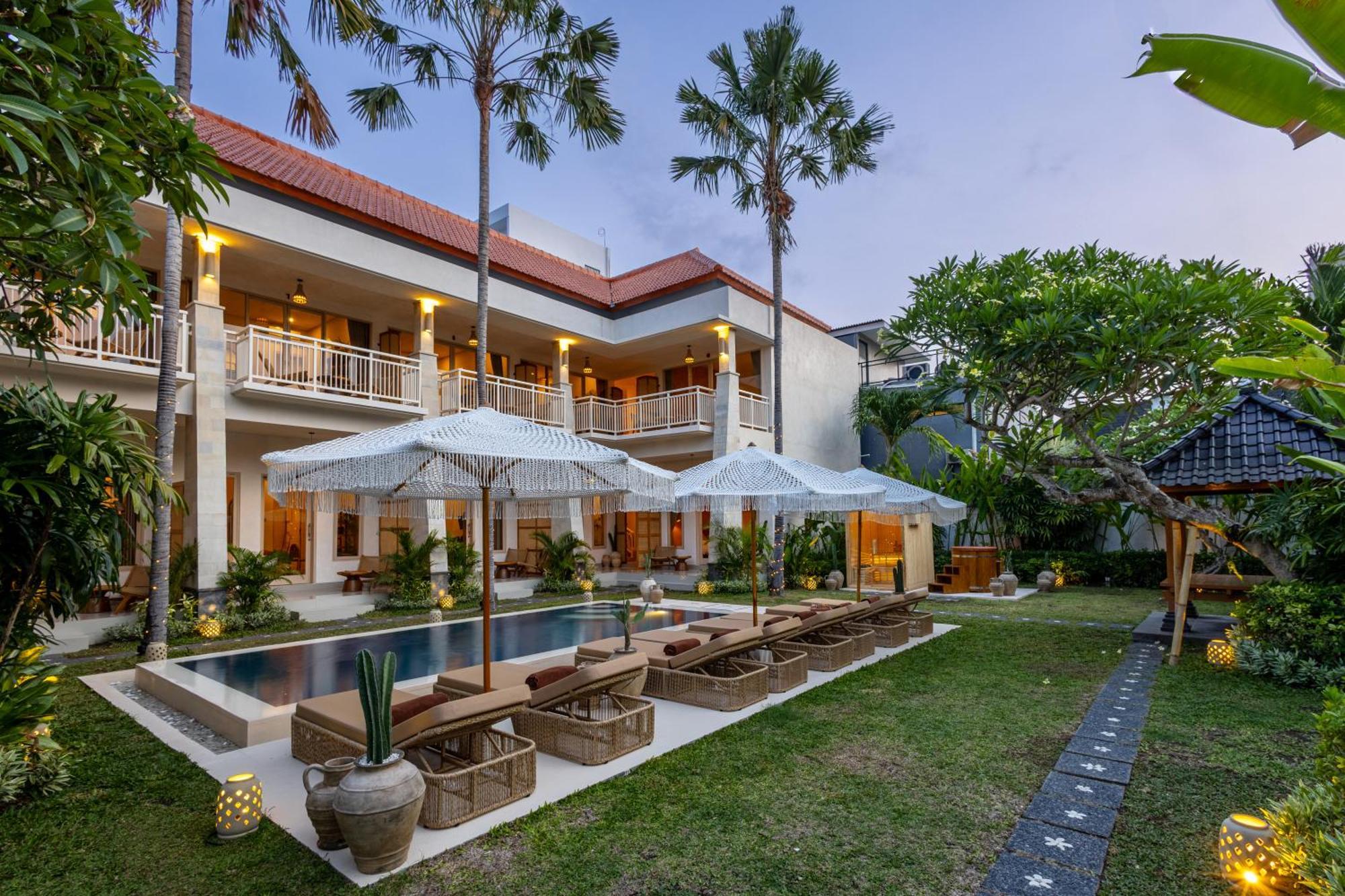 Kalm Bali Hotell Canggu Eksteriør bilde